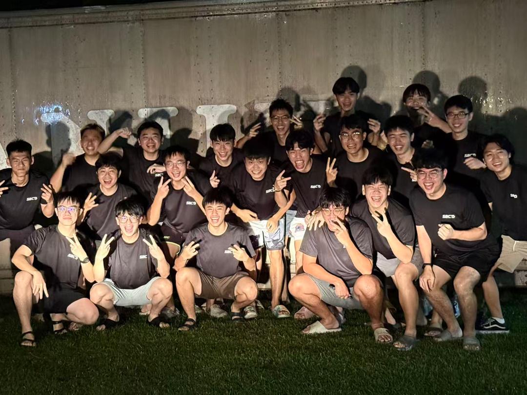 SBCT members together after an outdoor gathering